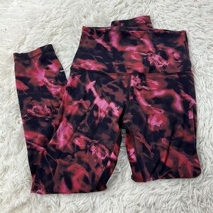 Lululemon Align High-Rise Crop 23" Intensity Pink Blossom Multi